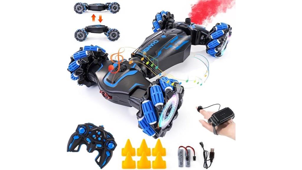 remote controlled 4wd gesture car