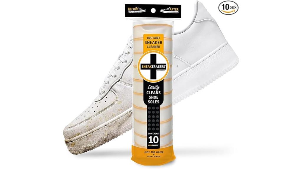 ten pack sneaker cleaning solution