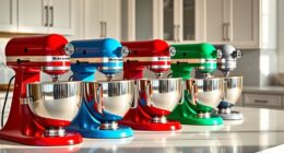 top kitchenaid mixer colors