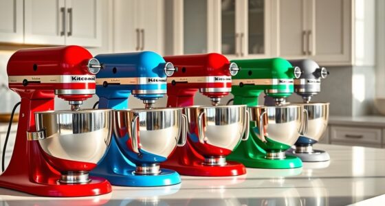 top kitchenaid mixer colors