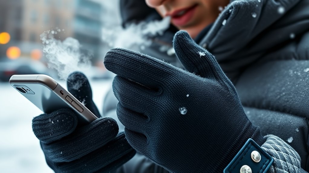 touchscreen gloves sensitivity comfort fit