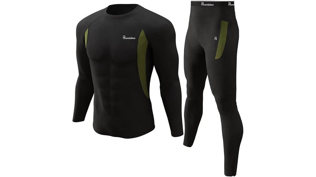 warm men s thermal set