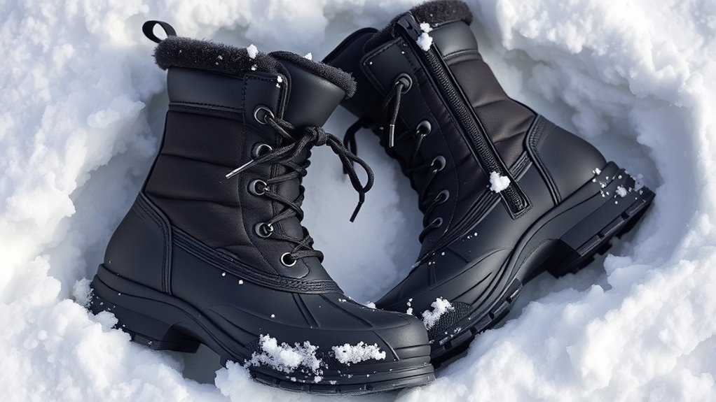 waterproof insulated durable boots