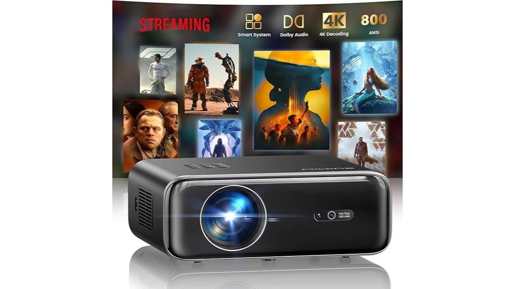 wireless outdoor projector with wifi