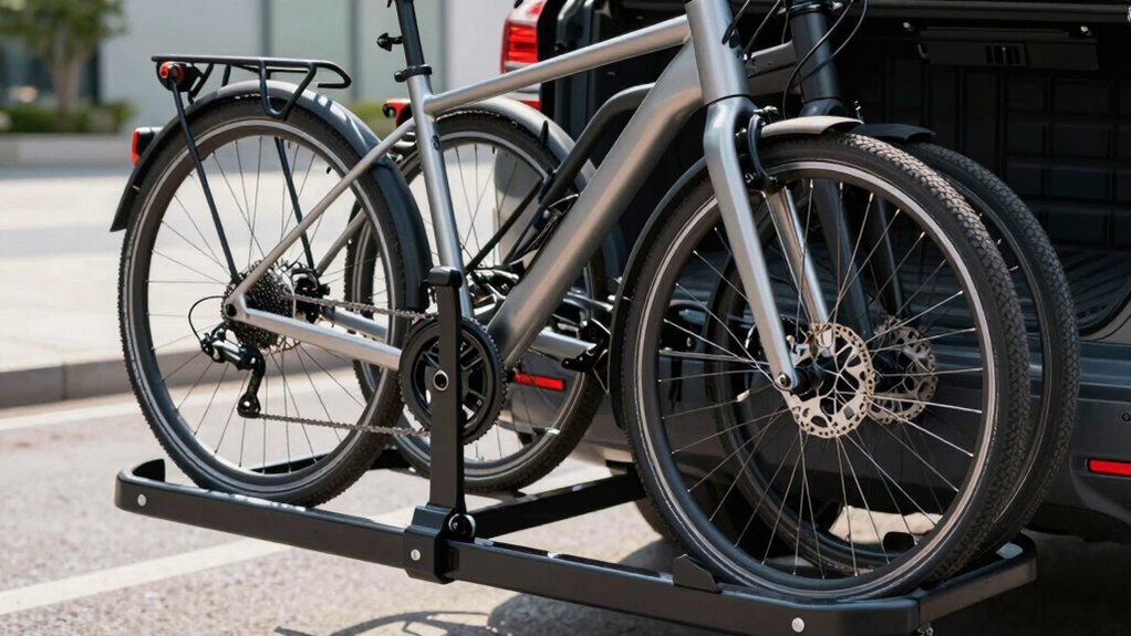 avoid overloading bike rack