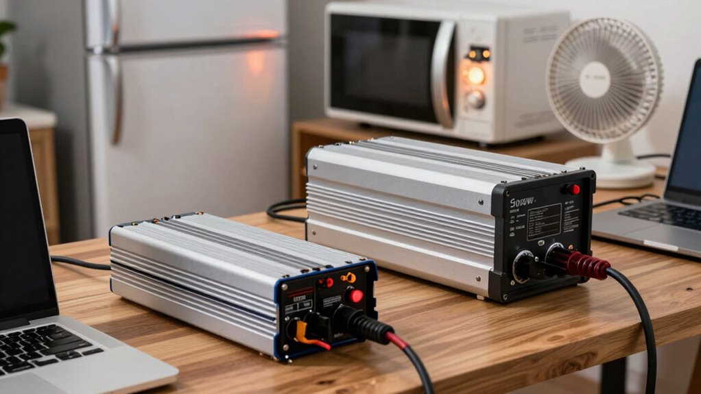 calculate appliance wattage totals