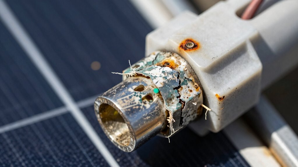 check for connector corrosion