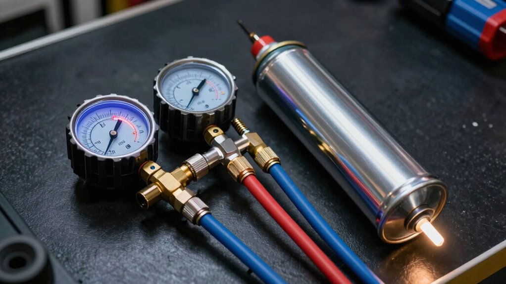check leaks filters gauges