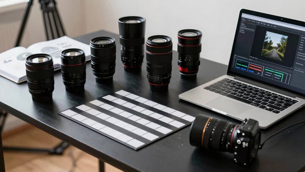 check lens exposure steps