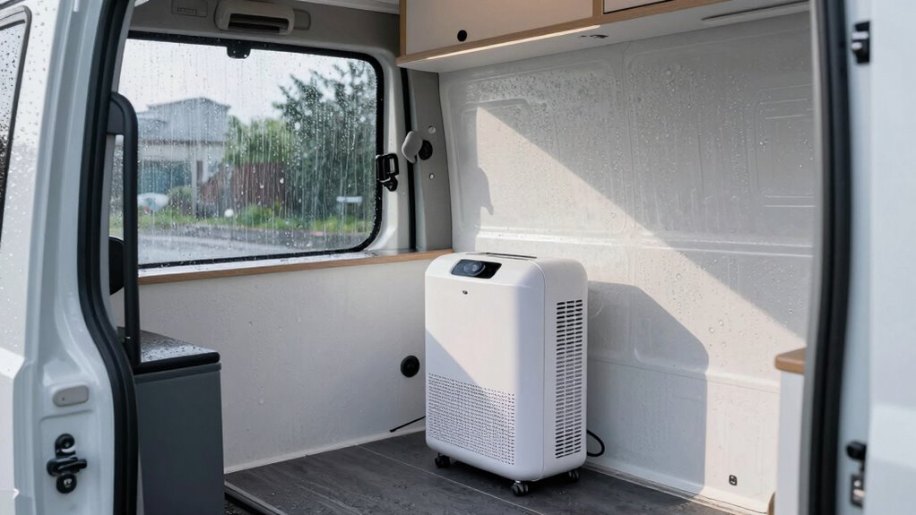 controlling moisture and temperature