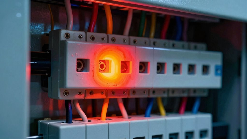 detect overheating electrical connections