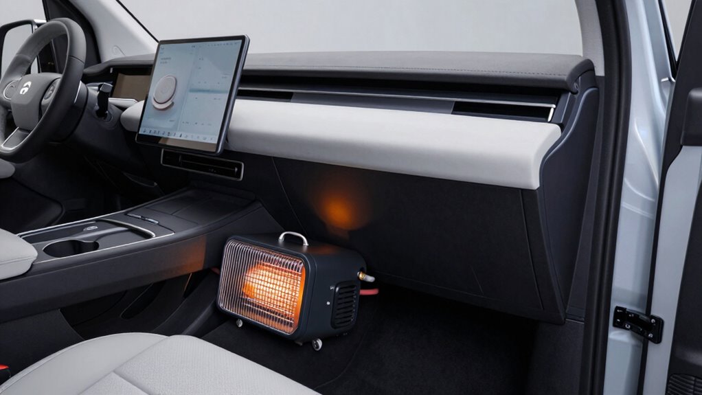 diesel heaters in electric vans