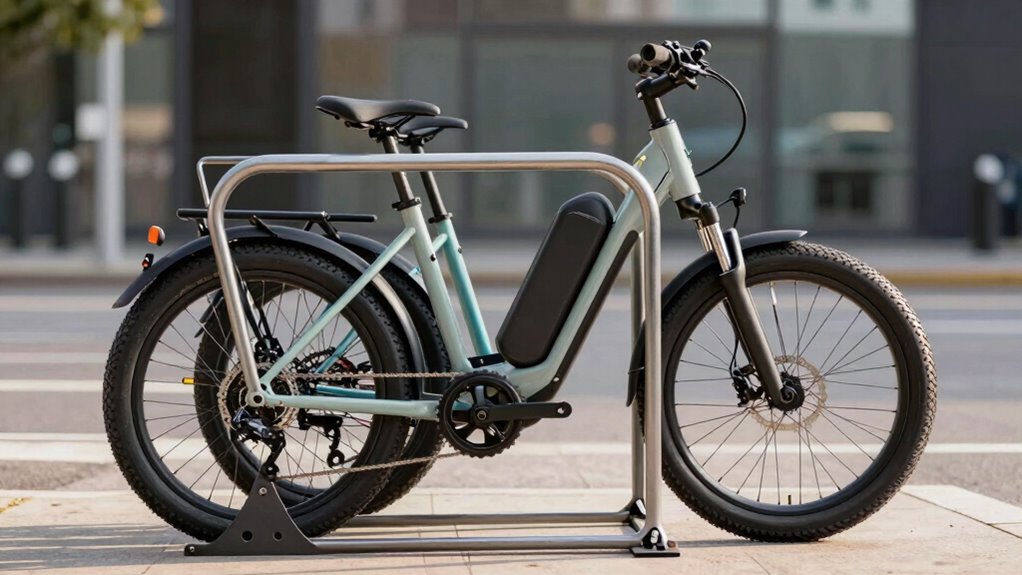 durable secure e bike racks