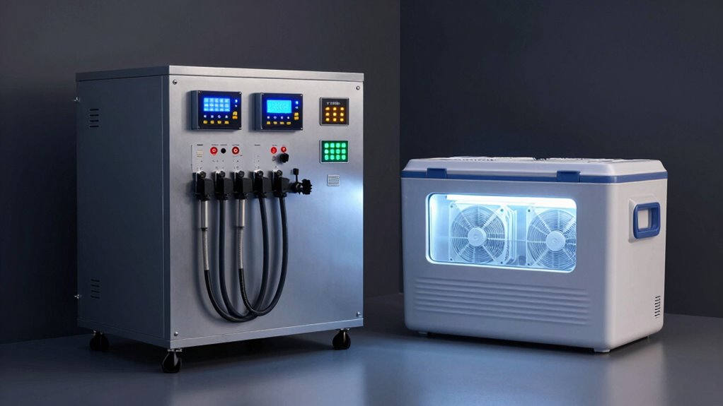 electric coolers energy range