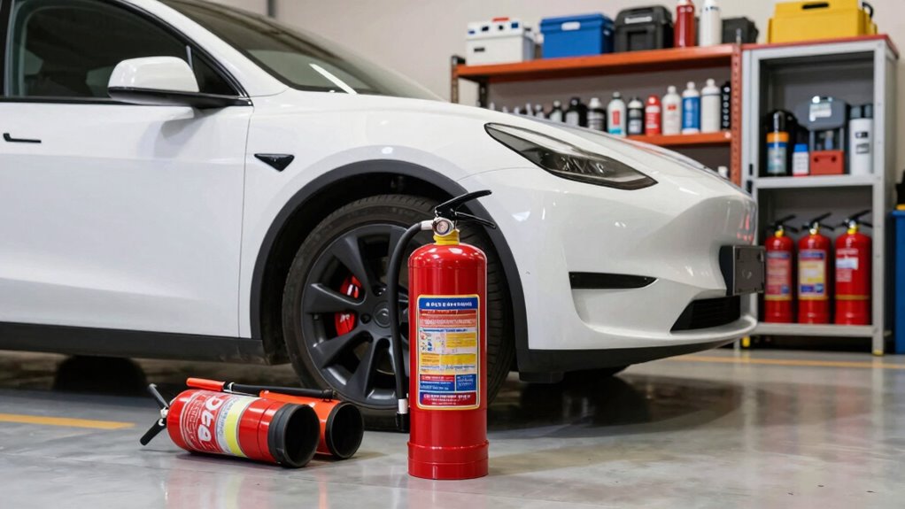 ev garage fire extinguisher essentials