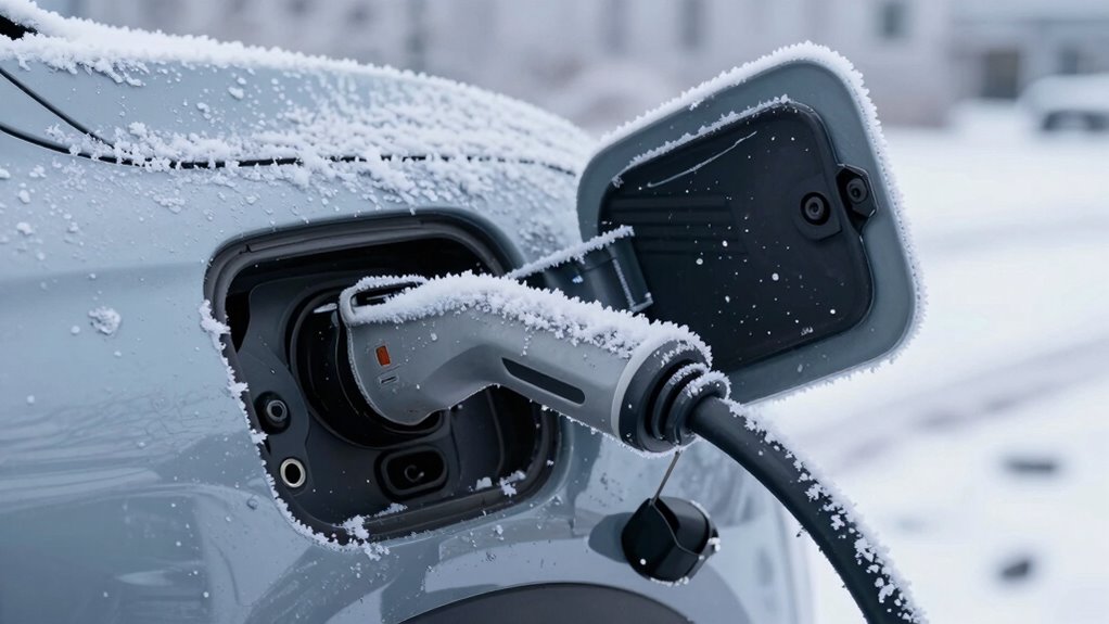 frozen cables require careful handling