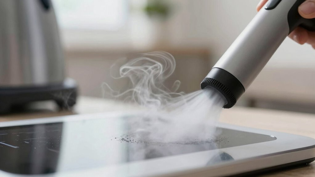 high temperature vapor cleaning