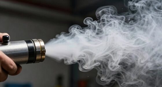 leak detection with smoke