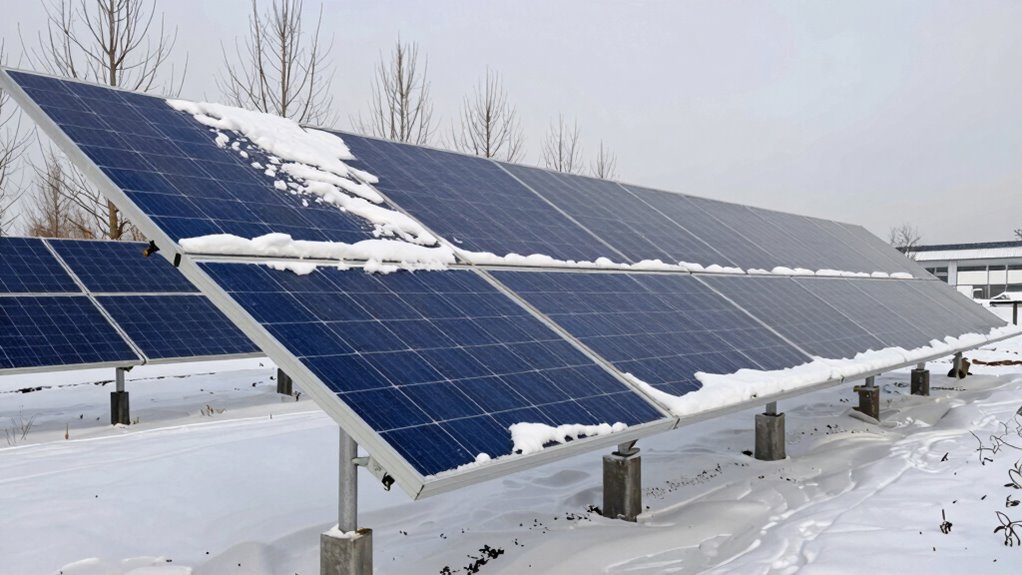 optimize winter solar performance