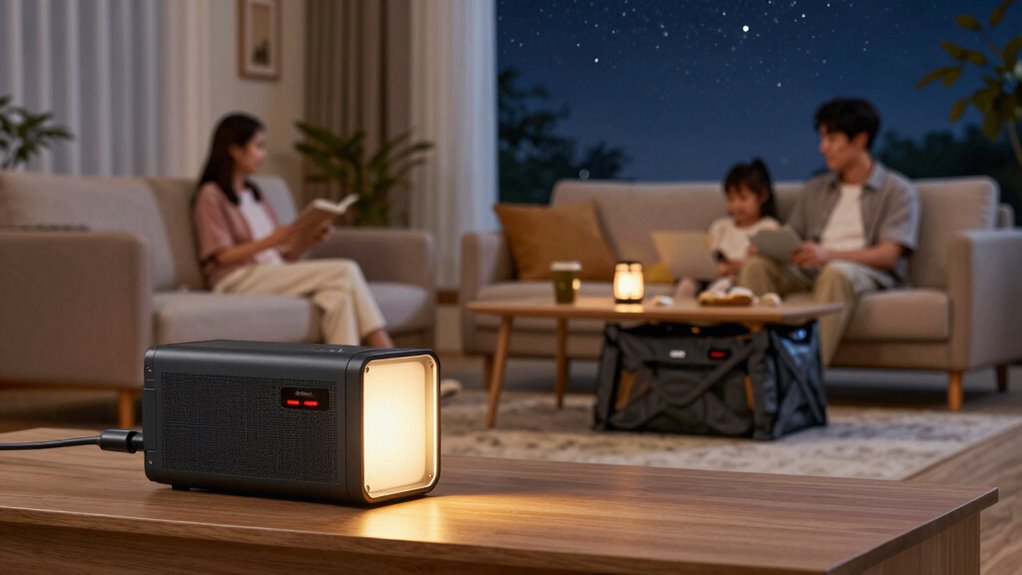 power backup in action