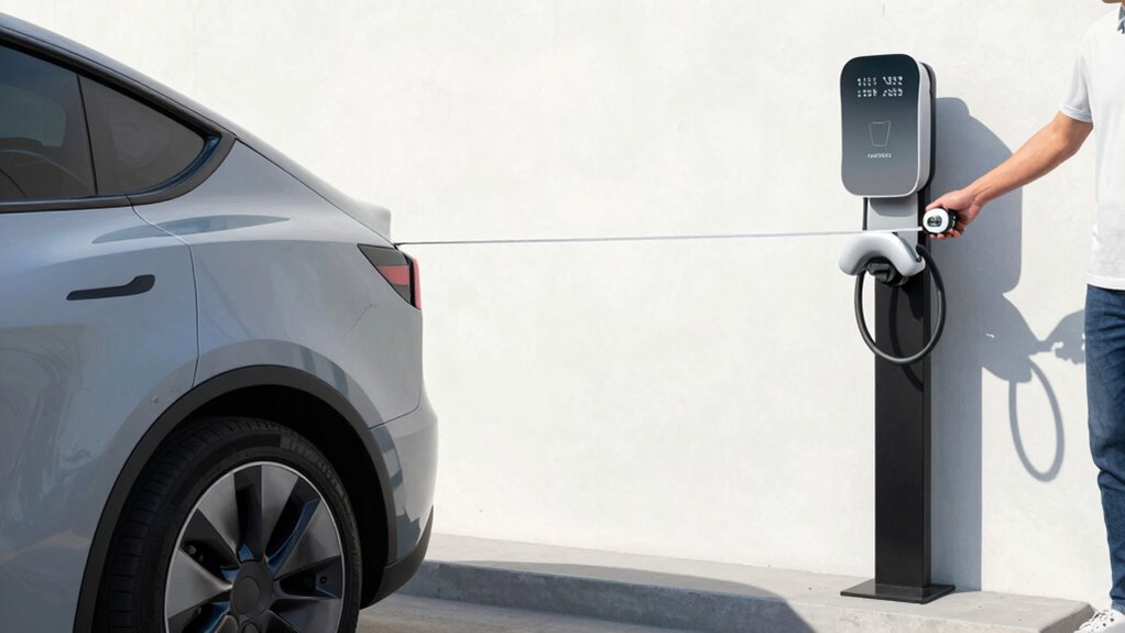 proper ev charging location