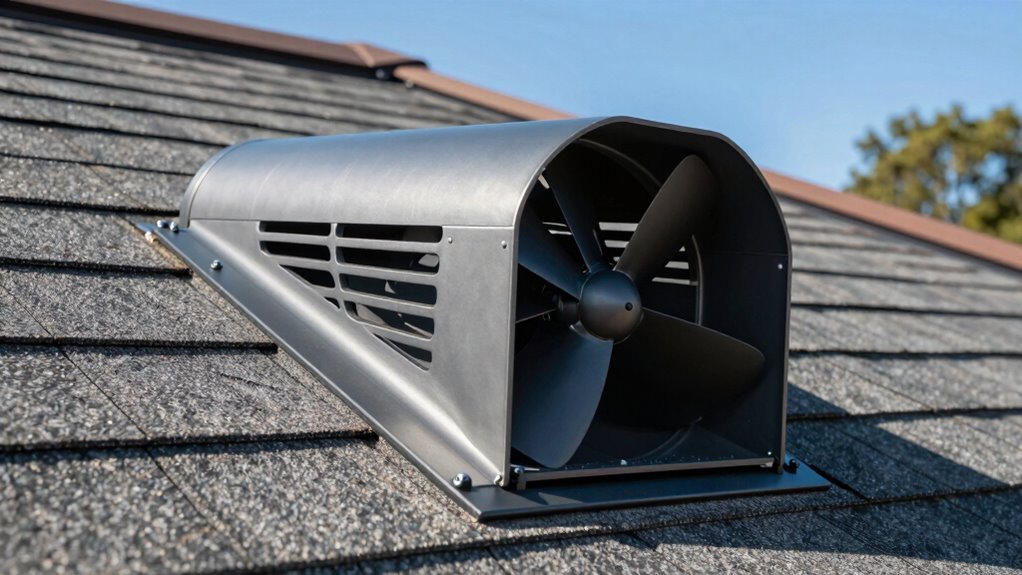 proper roof vent fan installation
