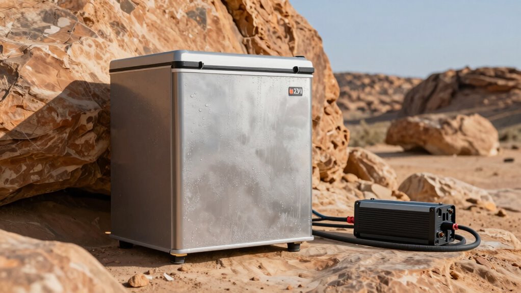 reliable off grid refrigeration power