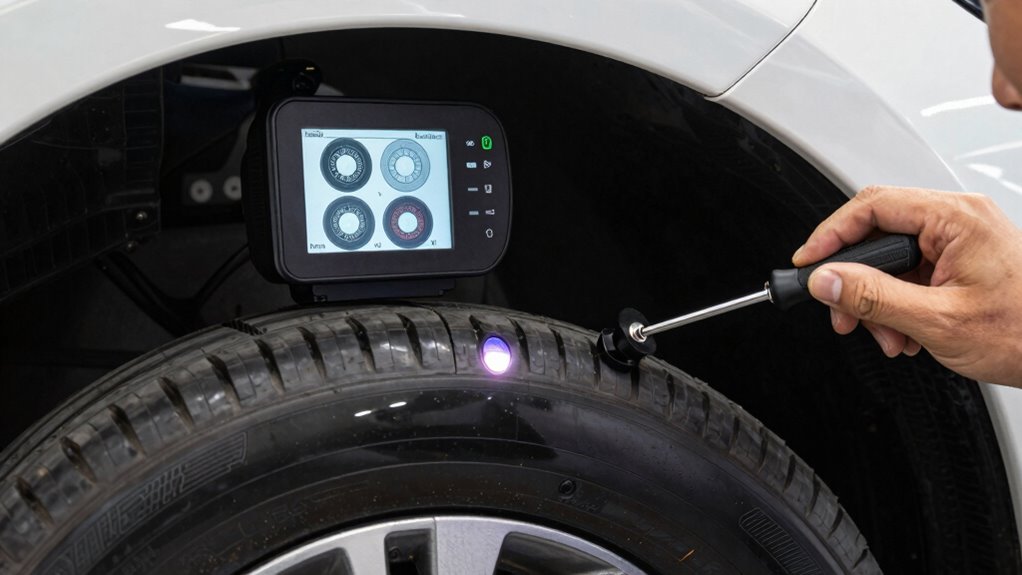 replace sensor batteries carefully