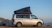 secure balanced rooftop camping