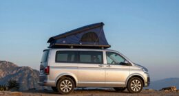 secure balanced rooftop camping