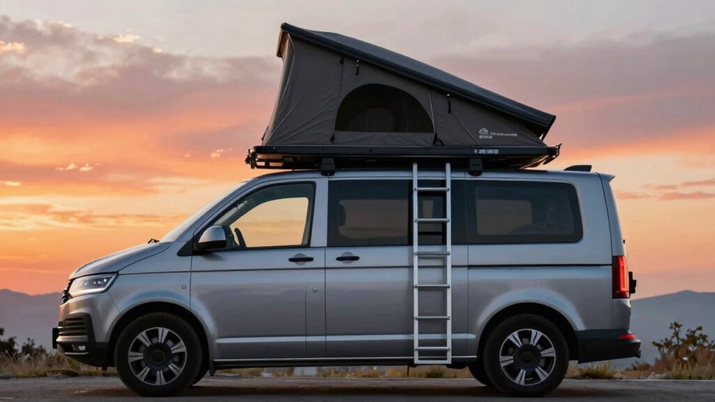 secure roof tent installation