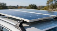 securely mount solar panels