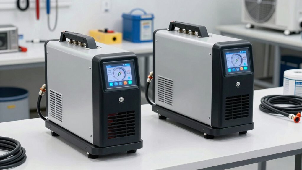 select appropriate refrigerant equipment