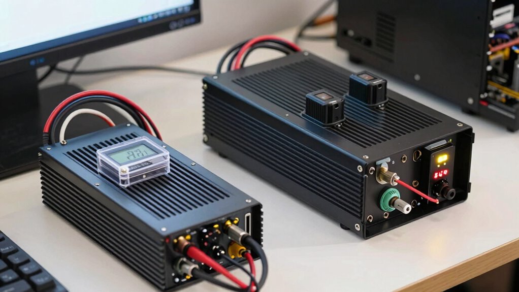 voltage comparison for power