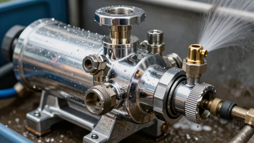 water pump faucet noise