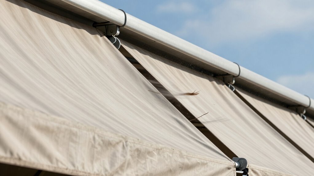 wind resistant awning protection