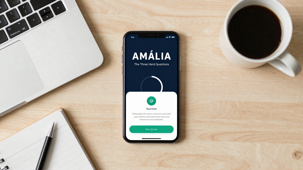 AMÁLIA · The Three Hard Questions.