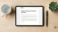 Briefro: A Document That Tells The Truth