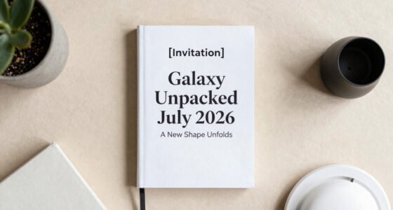 [Invitation] Galaxy Unpacked July 2026: A New Shape Unfolds