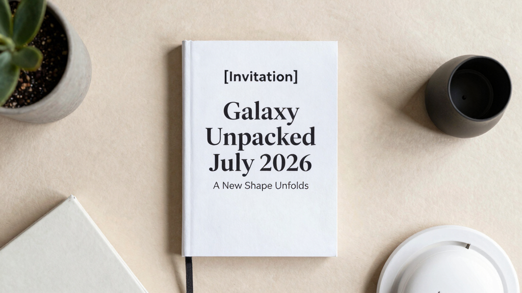 [Invitation] Galaxy Unpacked July 2026: A New Shape Unfolds