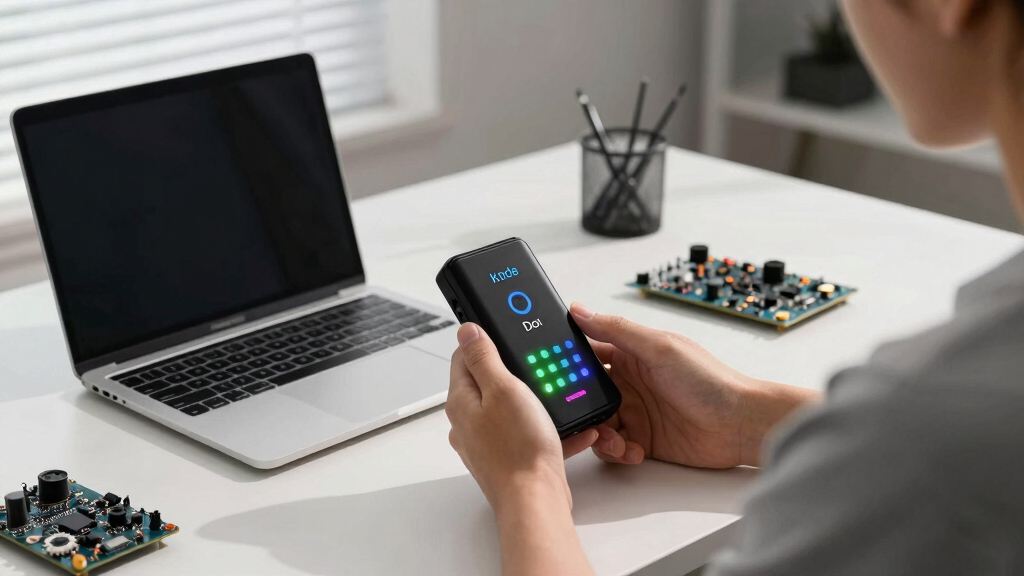 Kode Dot Programmable pocket device for makers, pentesters and geeks